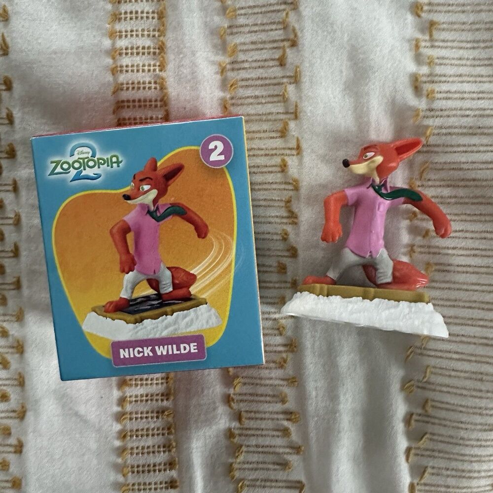 McDonald’s 2025 Disney Zootopia 2 Happy Meal Toy Nick Wilde #2